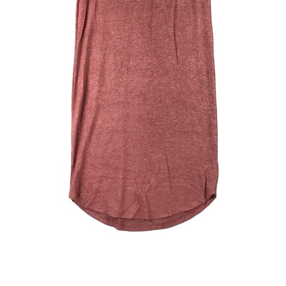 Bobeau Women’s Sweater Dress M Brick Red Cowl Neck Built-In Face Cover NWOT - Picture 9 of 14